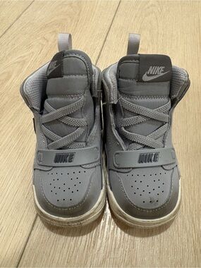 Jordan Kids' Gray High-Top Sneakers
